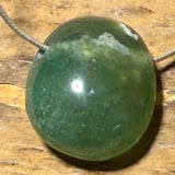 Moosachat Trommelstein Edelstein Schmuck Ketten Anhänger - A Qualität #5889 - seelensteinchen