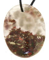 Moosachat - Achat Cabochon Edelstein Schmuck Anhänger - AA Qualität #6830