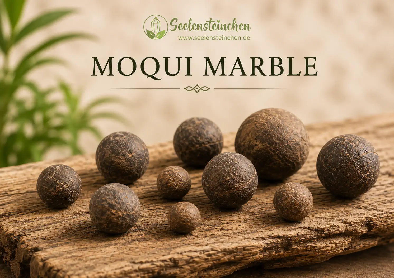Moqui Marbles - lebende Steine - Indianerstein - Schutzsteine