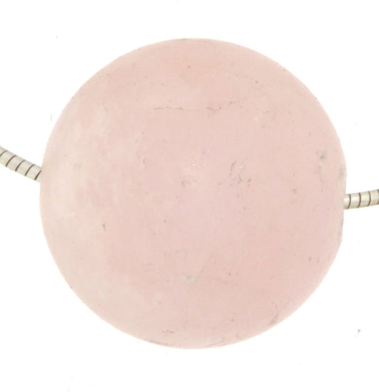 Morganit Kugel Anhänger 20mm - Trommelstein Anhänger - Edelstein A Qualität #5985 - seelensteinchen
