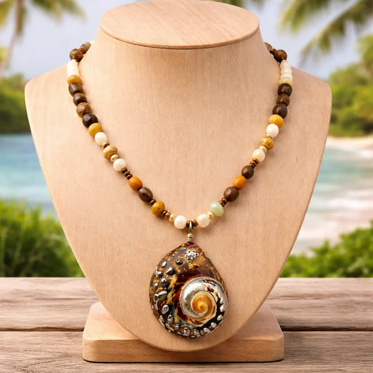 muschel-kette-collier-edelsteinkette-silber-schmuck-edelstein-heilstein-seelensteinchen