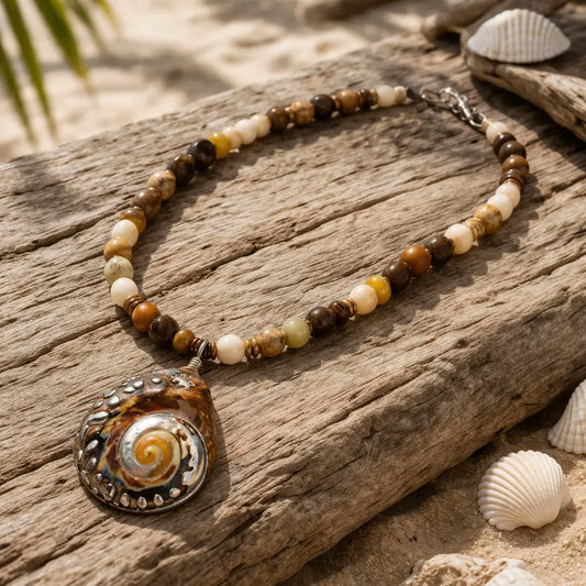 muschel-kette-collier-edelsteinkette-silber-schmuck-edelstein-heilstein-seelensteinchen