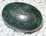 Nephrit Jade Seifenstein - Handschmeichler - Auflagestein - Massagestein - Mineralien poliert #6690 - seelensteinchen