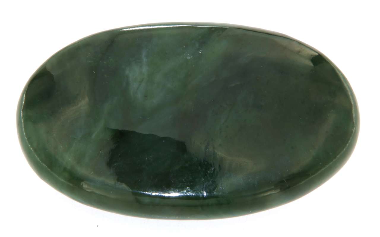 Nehphrit Jade Seifenstein A Qualität XL - Massage 7x5x2cm - Seifenstein - Handschmeichler