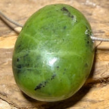 Nephrit Jade Trommelstein Schmuck Ketten Anhänger - Edelstein A Qualität #7044 - seelensteinchen