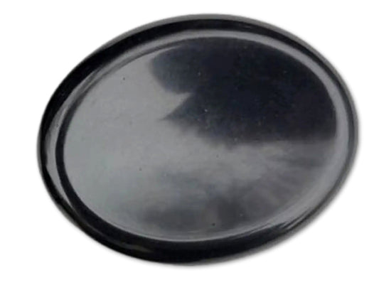 Obsidian - Daumenstein Edelstein - Trommelstein - Scheibenstein - Handschmeichler - A Qualität #7393