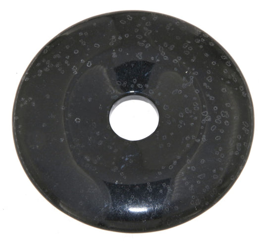 Onyx Donut - PI Scheibe - Edelstein Schmuck Ketten Anhänger A Qualität 50mm - #7223