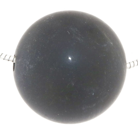 Onyx matt Kugel Anhänger 19mm - Trommelstein Schmuck Anhänger - Edelstein A Qualität #7266