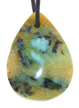 opalisiertes Holz Cabochon Edelstein Schmuck Ketten Anhänger - AA Qualität #6838