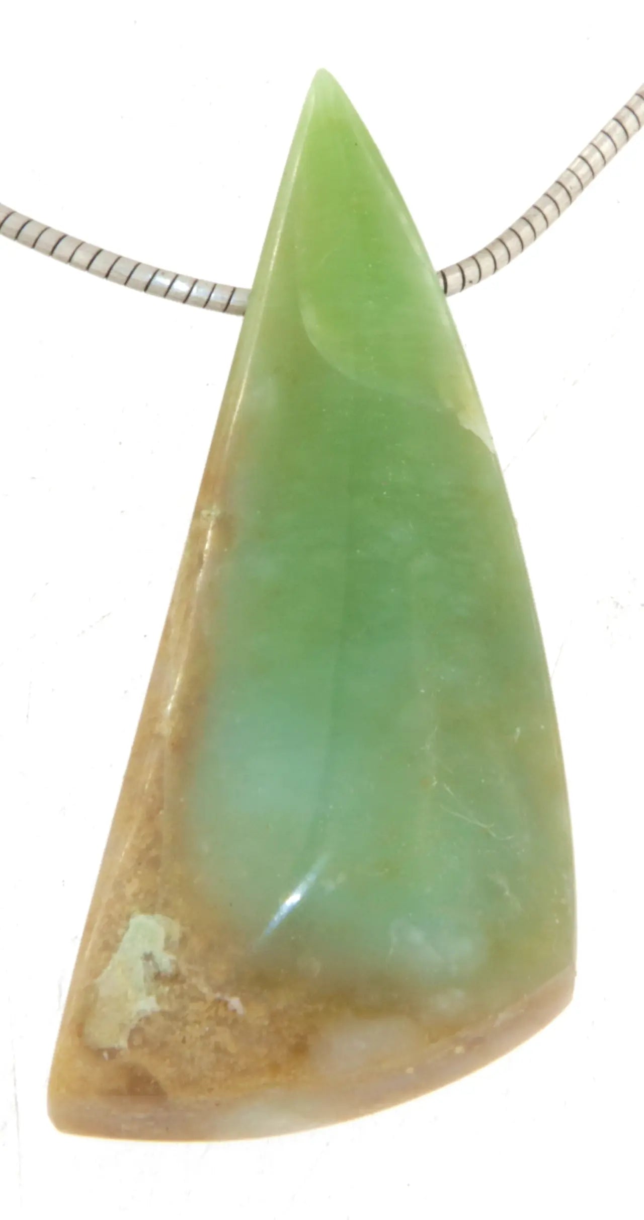 opalisiertes Holz Cabochon Edelstein Schmuck Anhänger - AA Qualität #6832