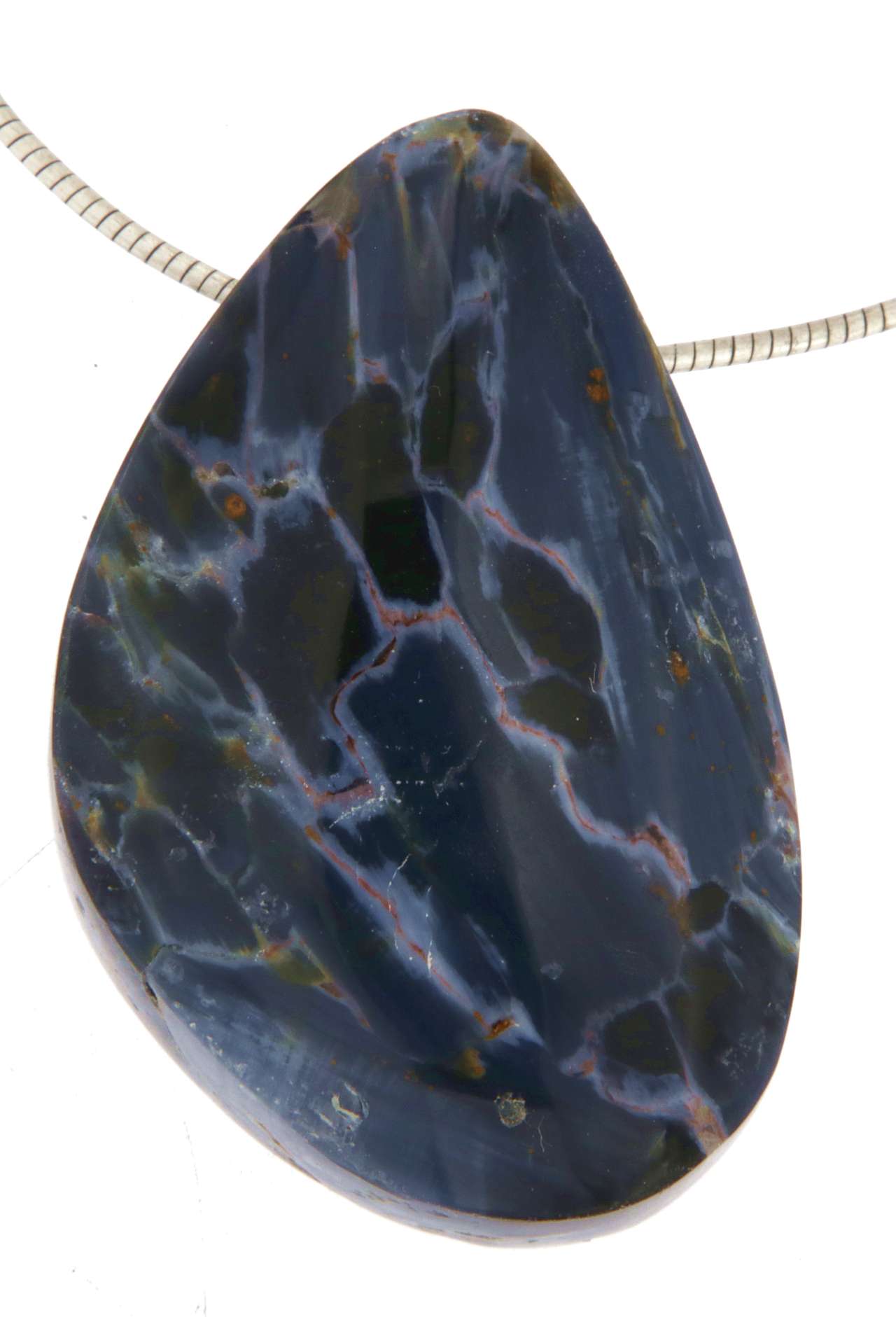 XL Pietersit Edelstein Schmuck Anhänger - A Qualität #5043