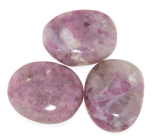 pink Turmalin - Edelstein - Trommelstein - Scheibenstein - Handschmeichler - A Qualität #6482
