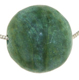 Prasem Kugel matt 18mm Schmuck Ketten Anhänger - Edelstein A Qualität #7358 - seelensteinchen