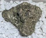 Pyrit aus Peru Rohstein - Stufe - Handschmeichler - Mineralien - Edelstein - A Qualität #7306