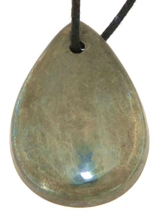 Pyrit Trommelstein Edelstein Cabochon Schmuck Ketten Anhänger - A Qualität #7156
