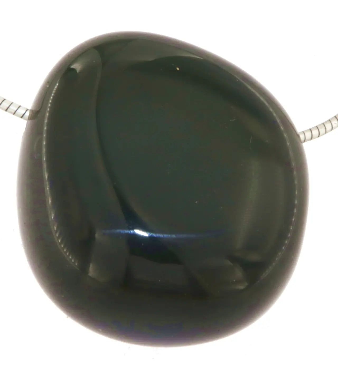 Regenbogenobsidian - Obsidian Trommelstein Edelstein Schmuck Ketten Anhänger - AA Qualität #5436