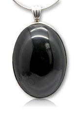 Anhänger Regenbogenobsidian Edelstein A Qualität - 935er Silber - MADE IN GERMANY #5285
