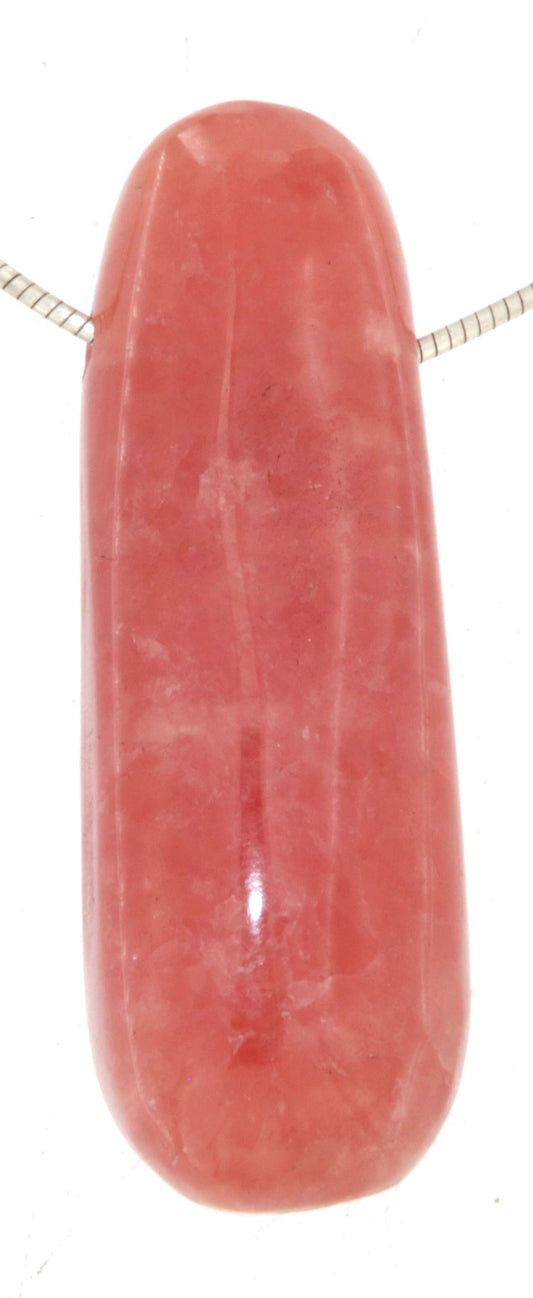 Rhodochrosit Trommelstein Edelstein Schmuck Ketten Anhänger - A Qualität #2855
