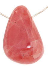 Rhodochrosit Trommelstein Edelstein Schmuck Ketten Anhänger - A Qualität #2861