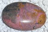 Rhodonit Seifenstein - Handschmeichler - Auflagestein - Massagestein 235g, poliert - Sonderqualität #6789