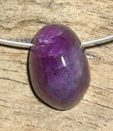 Rubin Schmuck - Edelsteinkette - Edelstein Kette - Collier 45cm - 925er Silber #7162