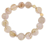 Rutilquarz - Edelstein Schmuck Armband - 925er Silber - #5775