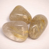 Rutilquarz - Edelstein - Trommelstein - Handschmeichler - A Qualität #6120