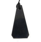 Freeform Schungit Edelstein Schmuck Ketten Anhänger - A Qualität #5502
