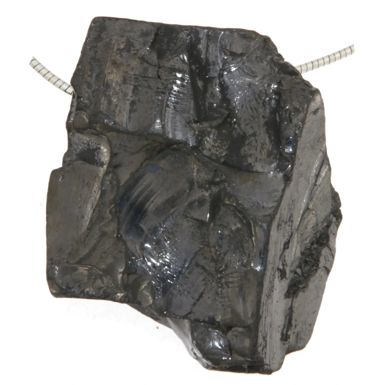 Edelschungit - Elite Shungite Edelstein Schmuck Anhänger - A Qualität #0454 - seelensteinchen