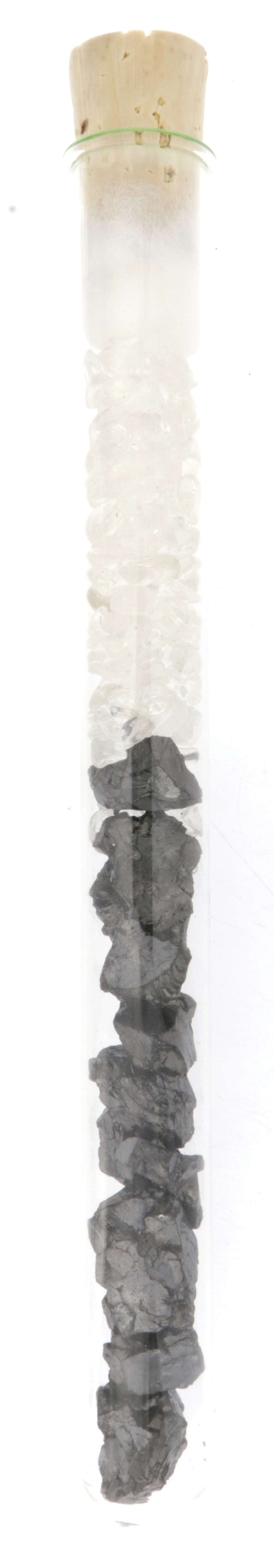 Edelsteinwasser Stab Edelschungit - Schungit Mischung - Wassersteine - Edelsteine - Wasser energetisieren