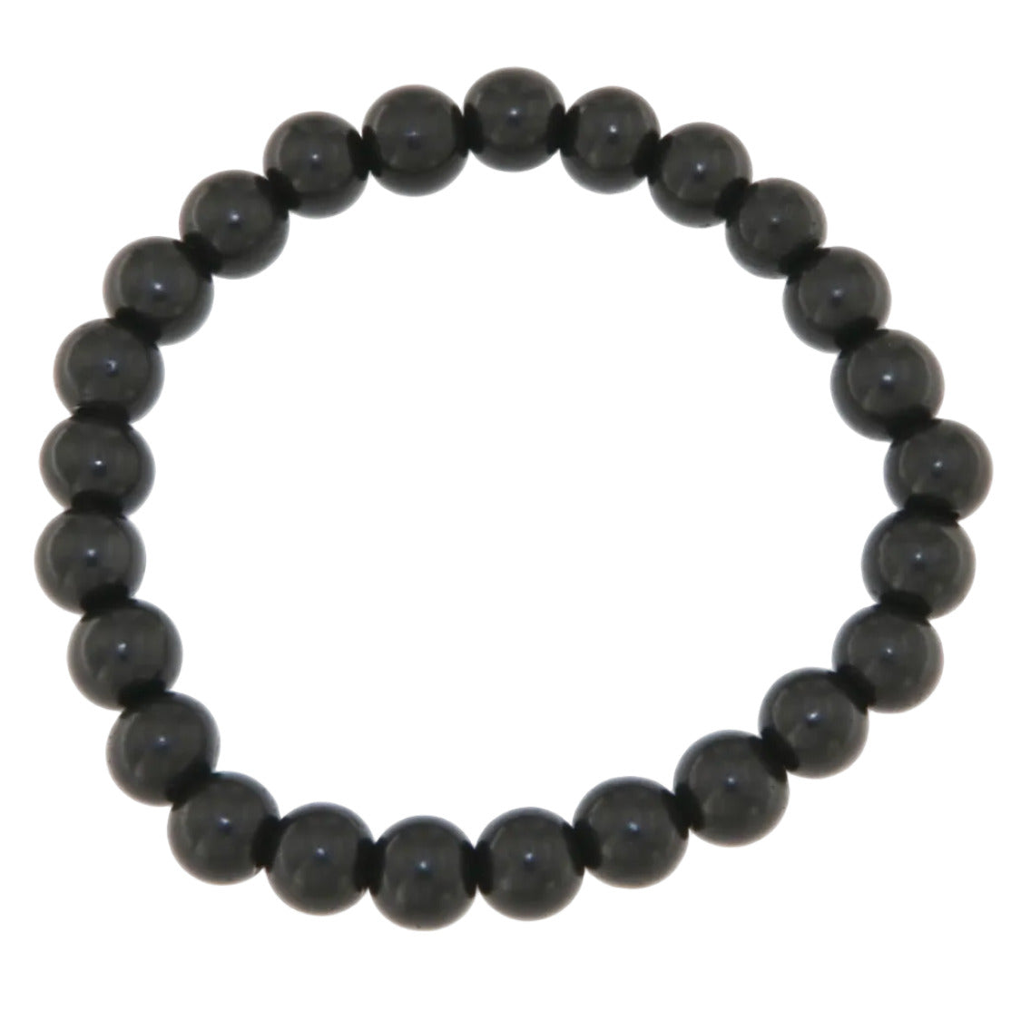 Schungit Edelstein Schmuck Armband 6mm - Schmuck #7233