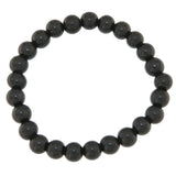 Schungit Edelstein Schmuck Armband 6mm - Schmuck #7233