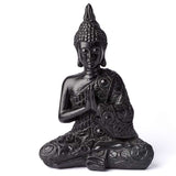 XXL Schungit Buddha Figur - Gravur - Edelstein 25cm #6780