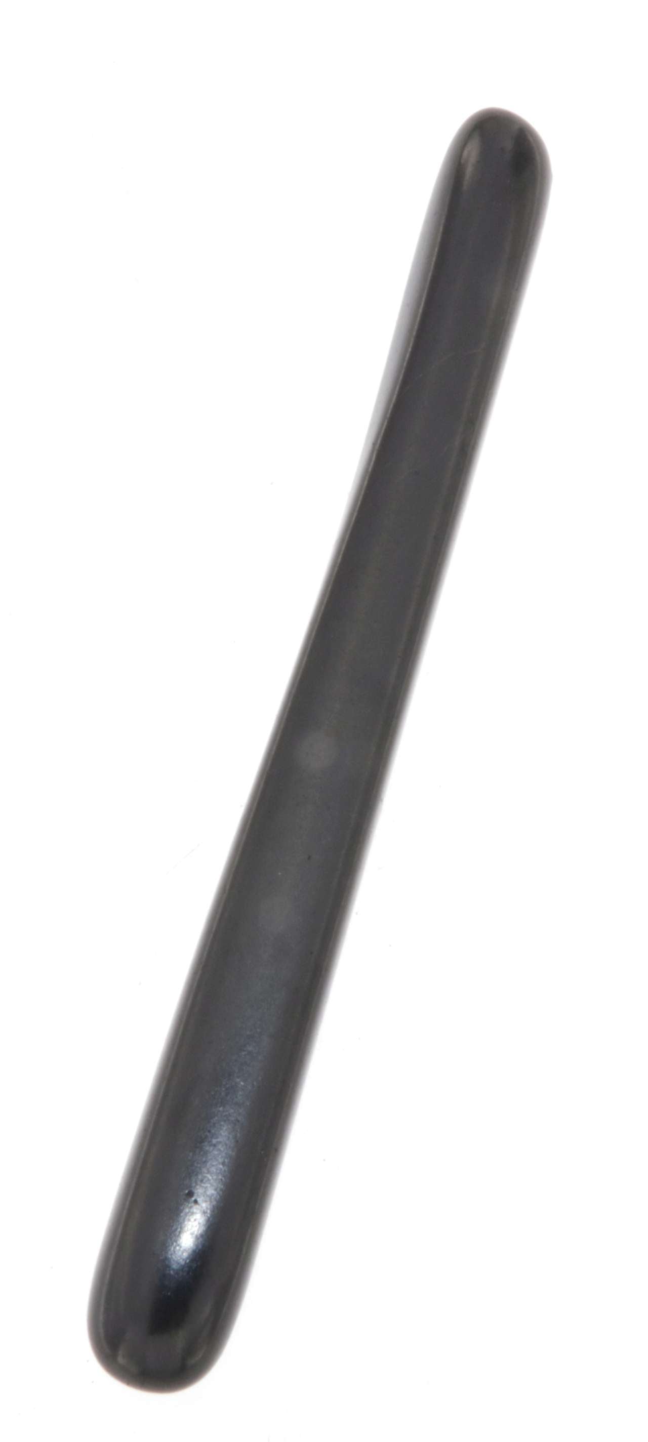 Schungit Massagestift - Massagegriffel - Massage Freeform - poliert - #5809
