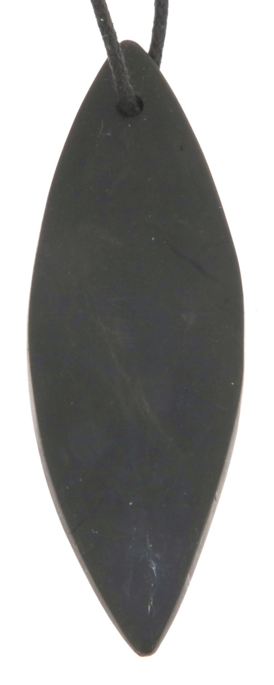 Freeform Schungit Cabochon Edelstein Schmuck Ketten Anhänger - A Qualität #7186