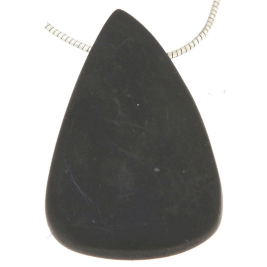 Freeform Schungit Cabochon Edelstein Schmuck Ketten Anhänger - A Qualität #7188