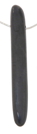 XL Schungit Trommelstein Edelstein Schmuck Anhänger - A Qualität #5808