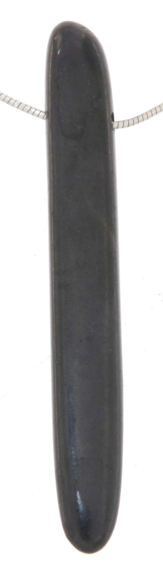 XL Schungit Trommelstein Edelstein Schmuck Anhänger - A Qualität #5808