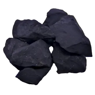 Schungit Edelsteine Wasseraufbereitung - Edelsteinwasser ca. 200g - Wassersteine - Rohsteine #2047