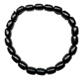 Schungit oval Edelstein Schmuck Armband #7310
