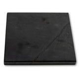 Schungit Platte 10 x 10 cm - Edelstein - poliert
