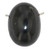 Shungit Noble Huevo Piedra Rodada Gema Joya Colgante - Calidad A - #5495