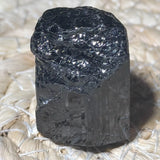 schwarzer Turmalin - Schörl Kristall - Rohstein Handschmeichler - Mineralien - Edelstein - A Qualität #7263 - seelensteinchen