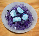 Selenit Schale ca. 14cm - Aufladeschale - Edelstein A Qualität #7076