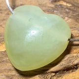 Colgante de corazón de serpentina de calidad A #7425 - seelensteinchen