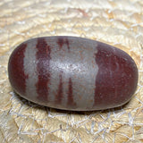 Shiva Lingam aus Seifenstein – 55 × 30 mm – Handschmeichler A-Qualität #8221