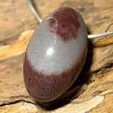 Shiva Lingam Trommelstein Schmuck Ketten Anhänger - Edelstein A Qualität #5523 - seelensteinchen