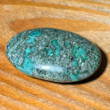 Smaragd Seifenstein Massagestein Edelstein Handschmeichler Palmstone #7000 - seelensteinchen