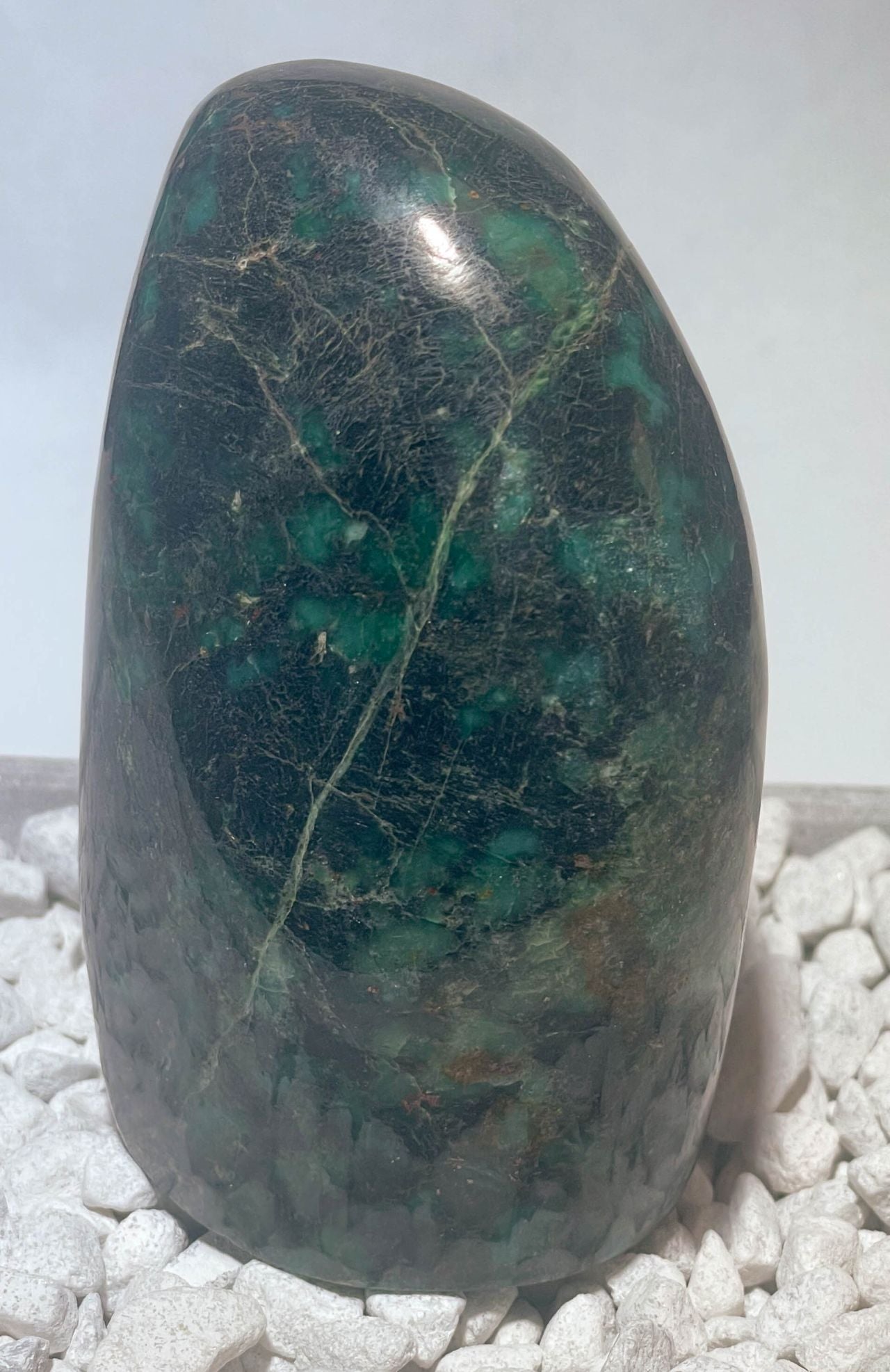 Smaragd Freeform - Edelstein - Handschmeichler - Palmstone - 525g - #7003