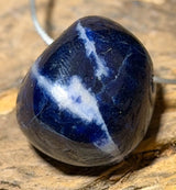 Sodalith Edelstein Trommelstein Schmuck Ketten Anhänger A Qualität #5047 - seelensteinchen